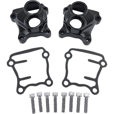 Replacement Tappet Covers - 99-17 TC Black - Engine Components